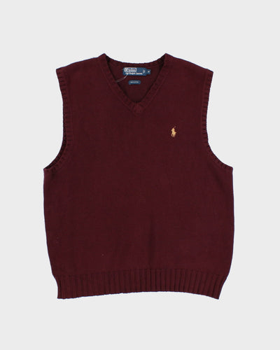 90's Ralph Lauren Knit Vest - M