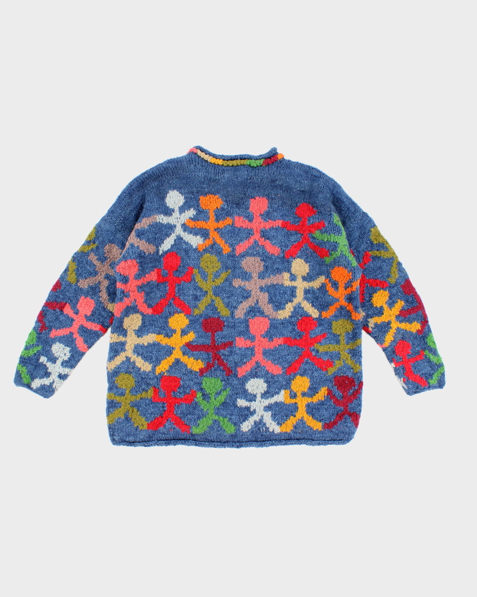 Vintage 80s Yumi Disenos Wool Jumper - L