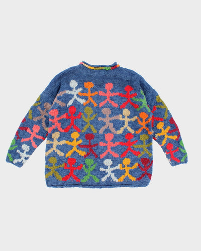 Vintage 80s Yumi Disenos Wool Jumper - L