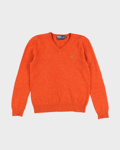 Vintage 90s Polo By Ralph Lauren Lambswool Jumper - M