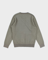 Club Monaco Men's Textured Green Sweatshirt - M