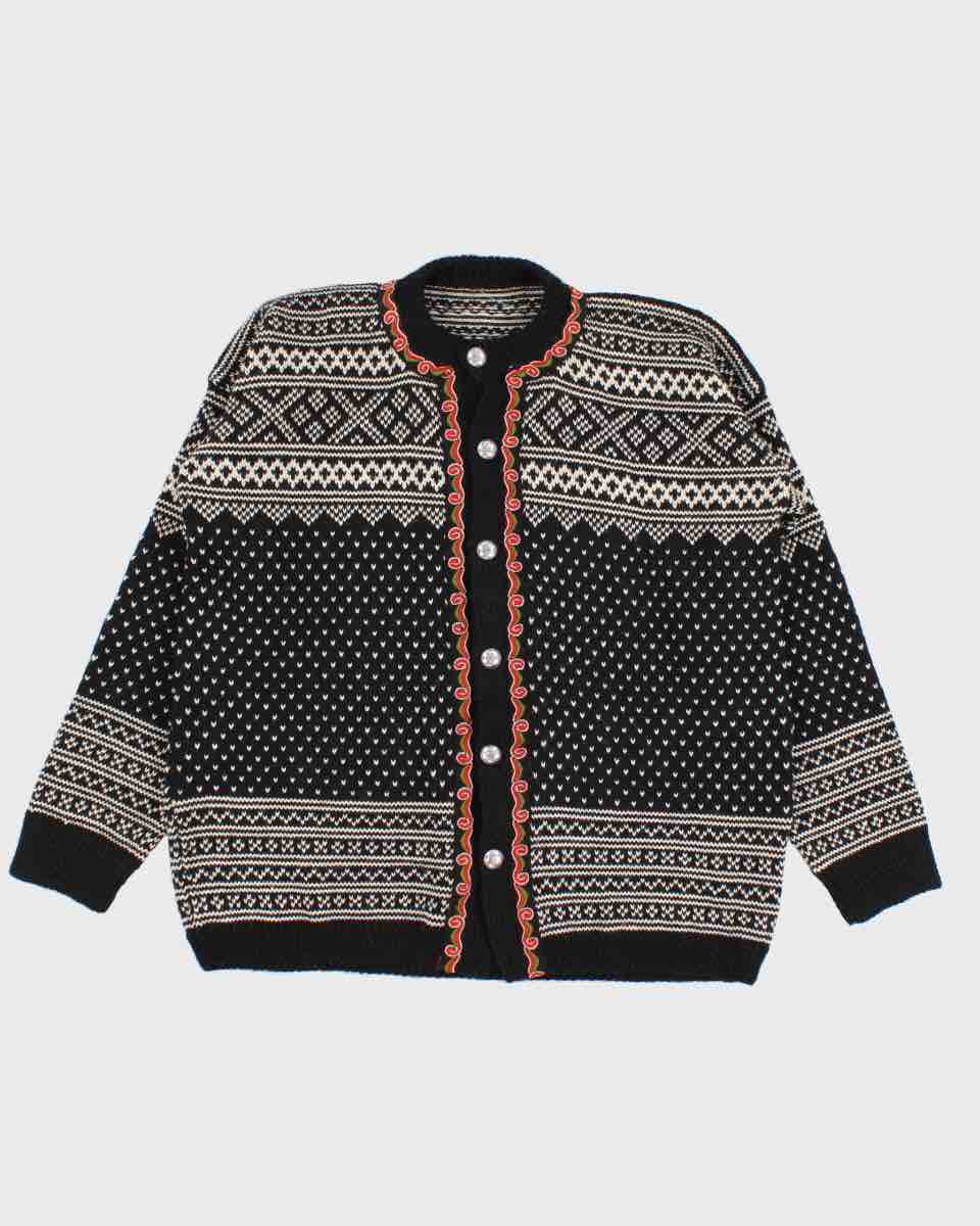 Vintage Selburose Nordic Cardigan - M