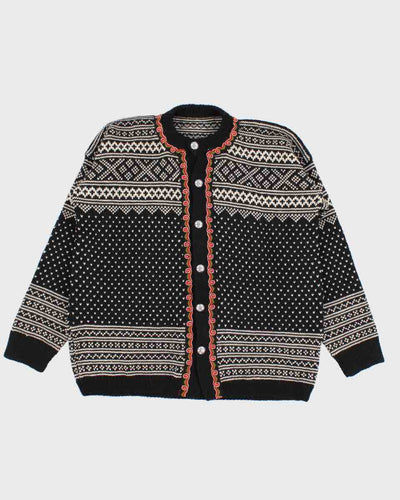 Vintage Selburose Nordic Cardigan - M