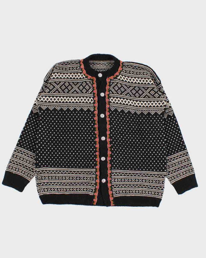 Vintage Selburose Nordic Cardigan - M