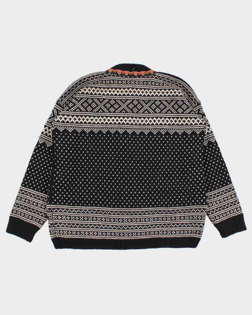 Vintage Selburose Nordic Cardigan - M