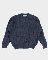 Vintage Irish Pure Wool Knit Jumper - XXL