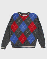 Vintage Pure Wool Knit Jumper - M