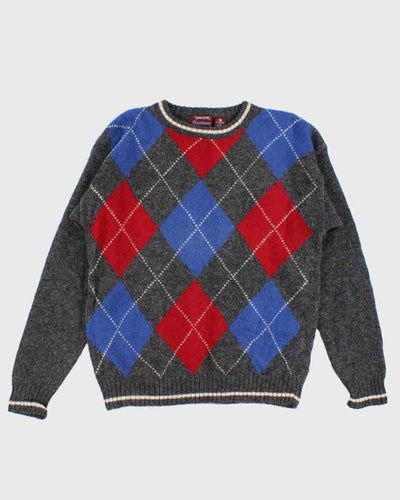 Vintage Pure Wool Knit Jumper - M