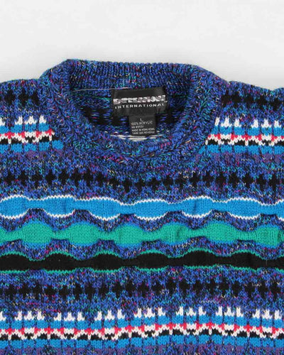 Men's 80's Knit Jumper - L