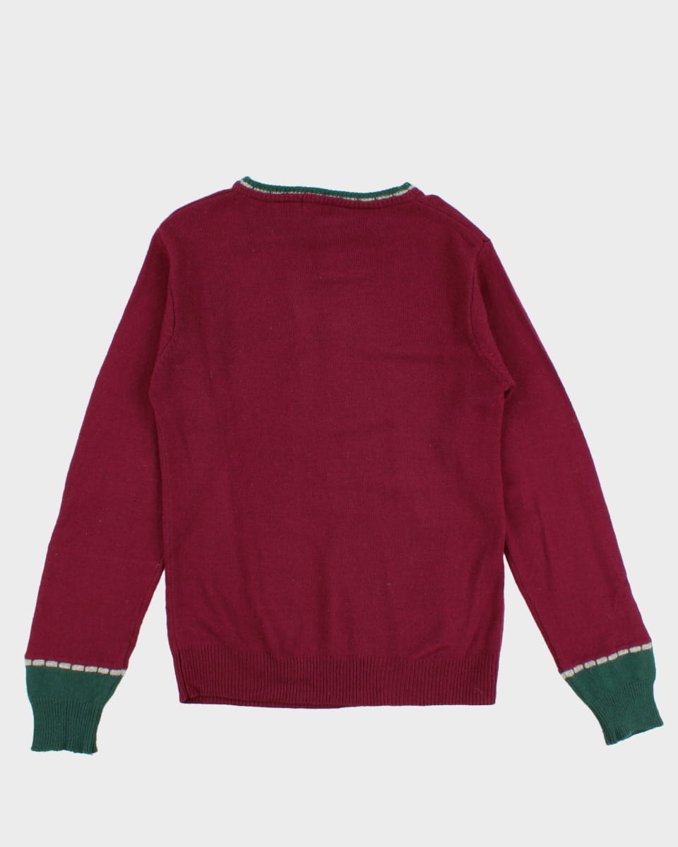 Vintage Hang Ten Wool Jumper - S