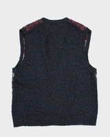 Vintage Christopher Hayes Wool Button Up Vest - XL