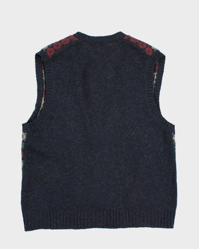 Vintage Christopher Hayes Wool Button Up Vest - XL