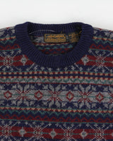 90's Eddie Bauer Pure Wool Knit - L