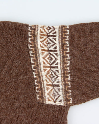 Vintage Hand Made Knit Jumper - L - XL