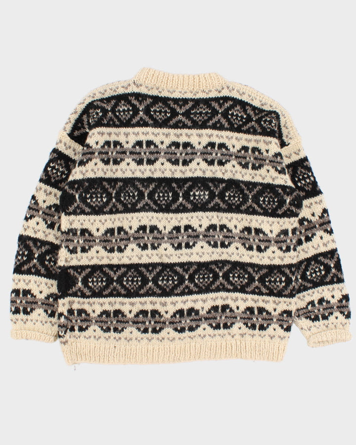 Vintage Wool Knit Jumper - L - XL