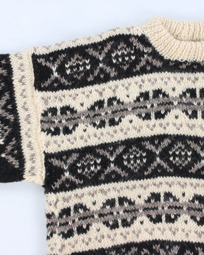Vintage Wool Knit Jumper - L - XL