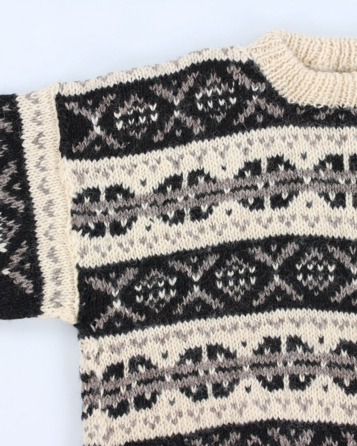 Vintage Wool Knit Jumper - L - XL