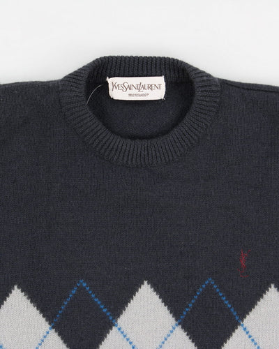 90's Men's Yves Saint Laurent Knit Jumper - S