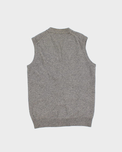 Vintage Lams Wool Knit Vest - L