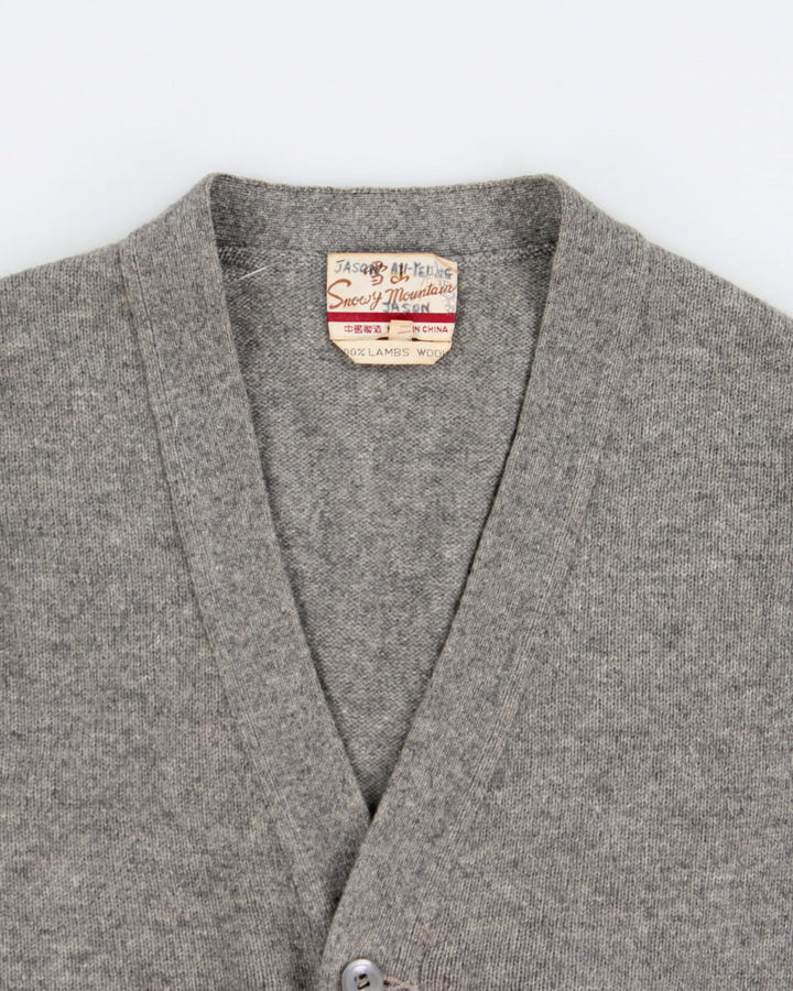 Vintage Lams Wool Knit Vest - L