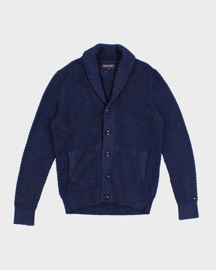 00s Tommy Hilfiger Navy Cardigan - L