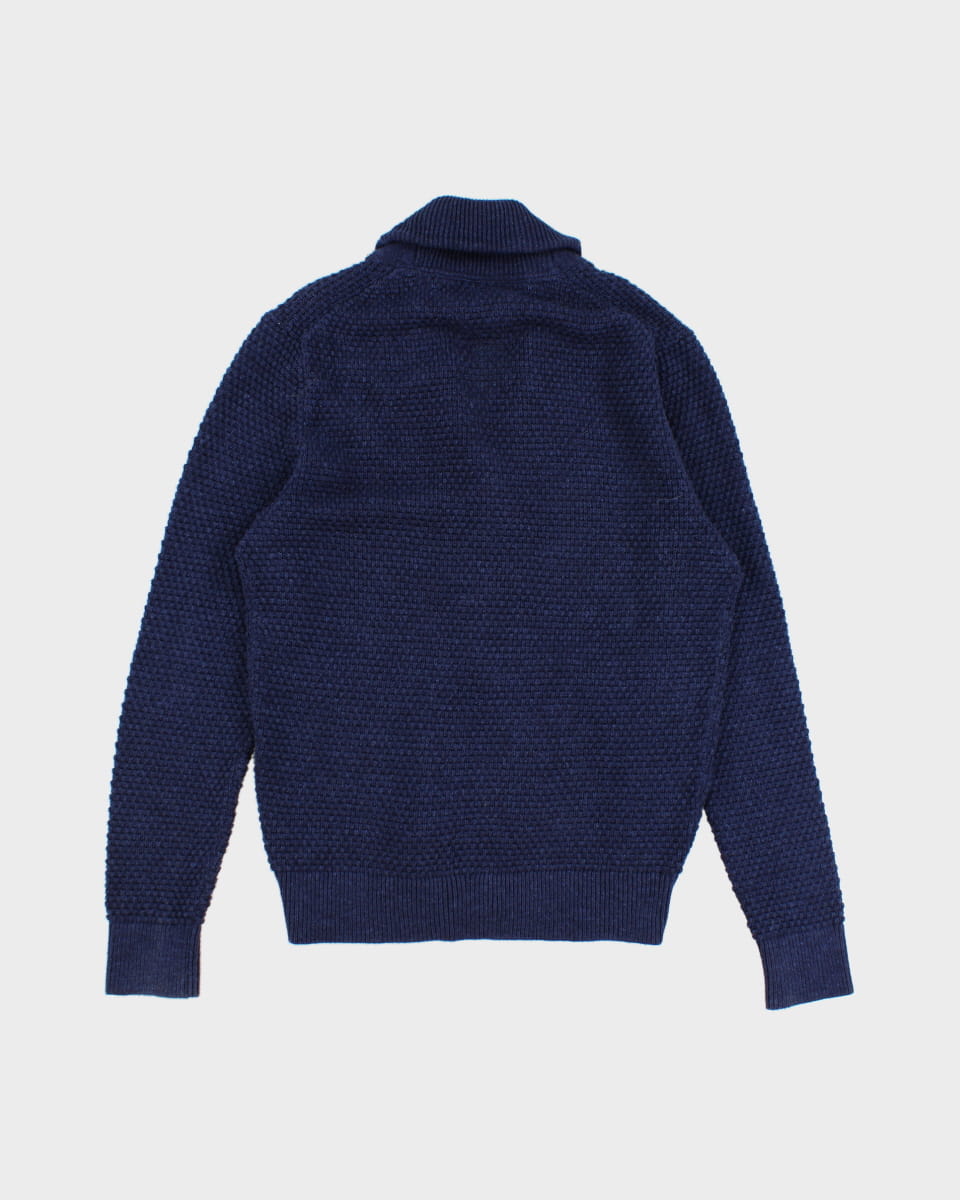 00s Tommy Hilfiger Navy Cardigan - L