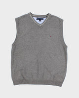 Tommy Hilfiger Grey Knitted Tank Top - L