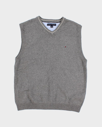 Tommy Hilfiger Grey Knitted Tank Top - L