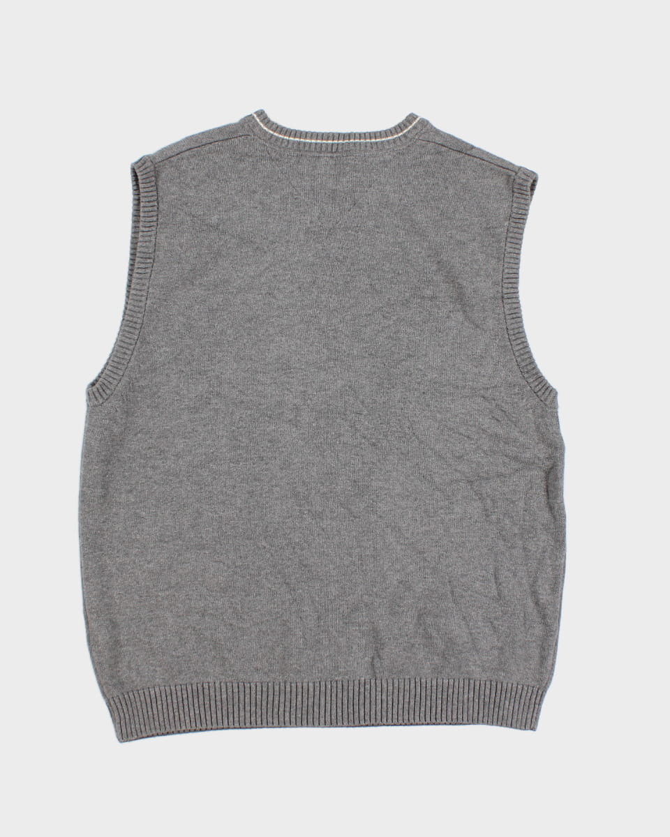 Tommy Hilfiger Grey Knitted Tank Top - L