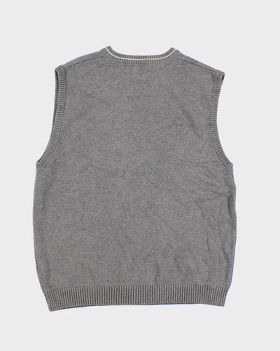 Tommy Hilfiger Grey Knitted Tank Top - L