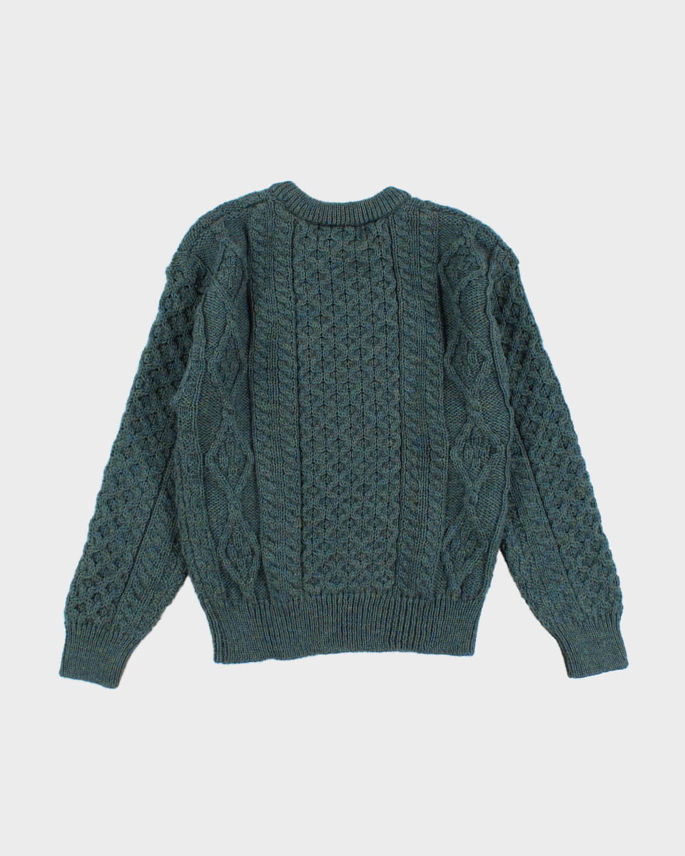 Vintage 90s Aran Crafts Unisex Knit Wooly Jumper - S