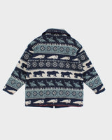 Vintage Tundra Wool Zip Up - XL