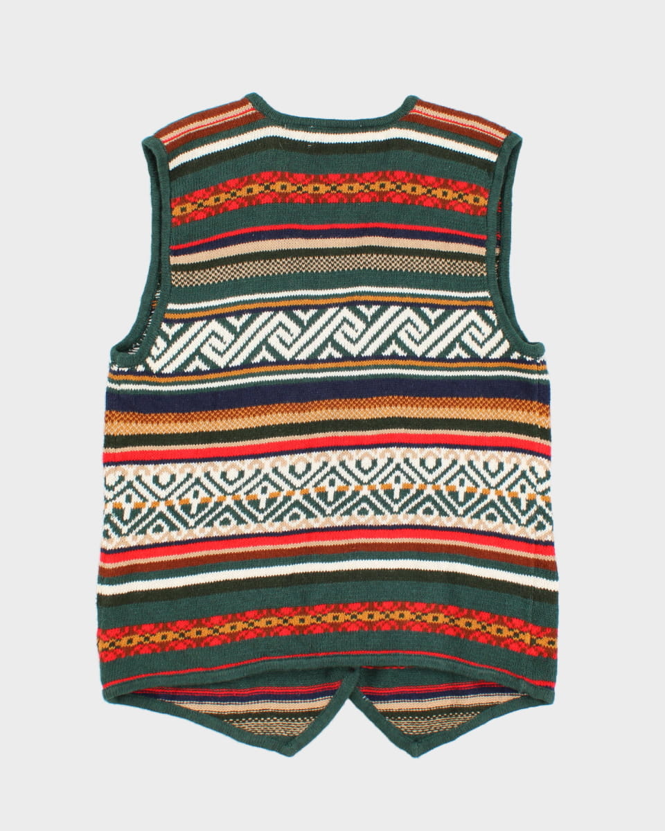 Vintage 90s Hunts Point Knit Vest - M