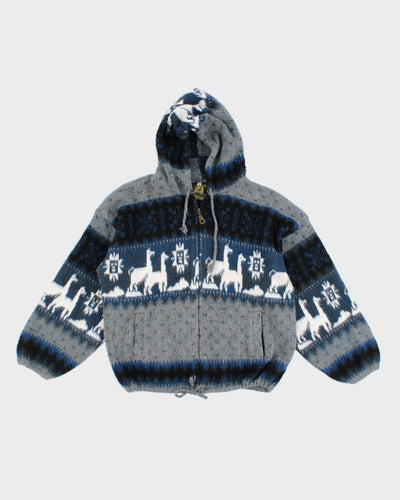 Ruminahui Wool Hooded Sweatshirt - S
