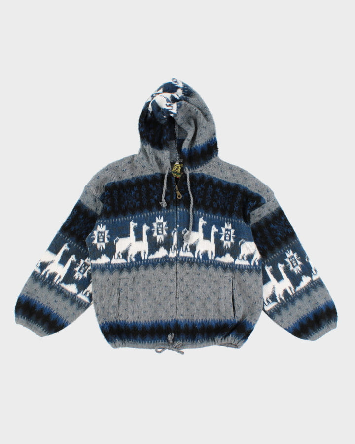Ruminahui Wool Hooded Sweatshirt - S
