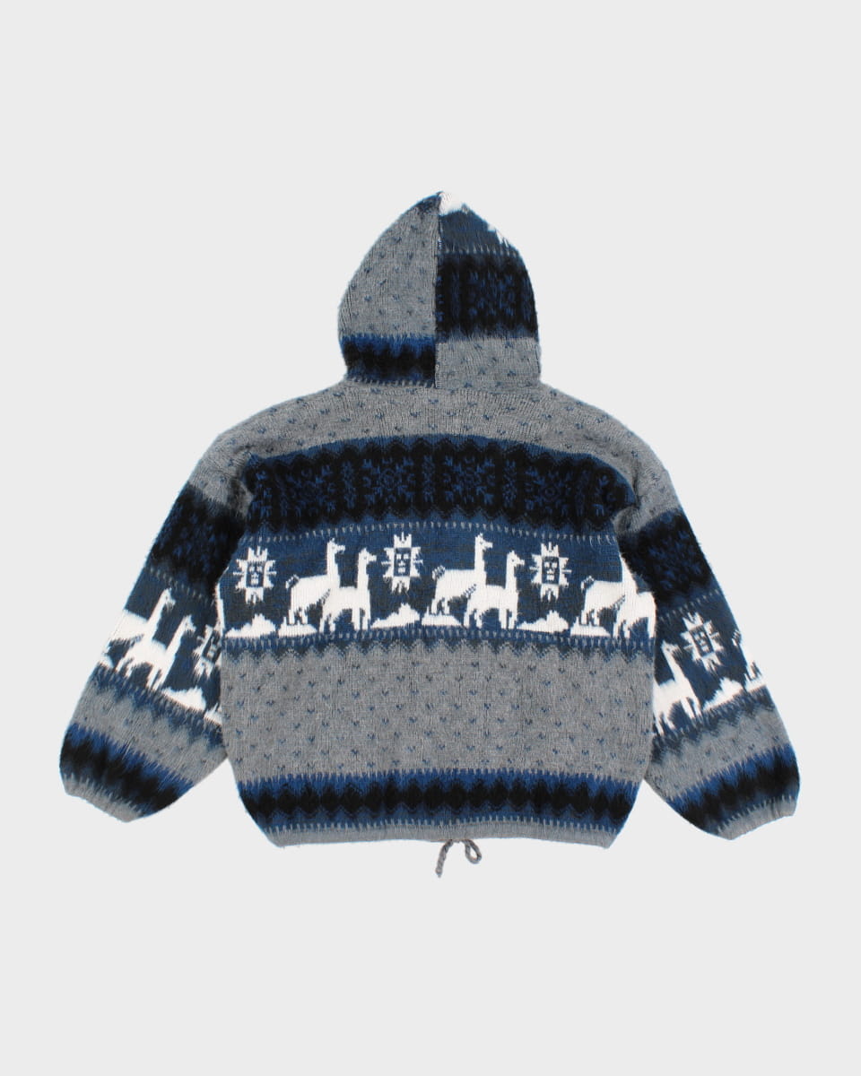 Ruminahui Wool Hooded Sweatshirt - S