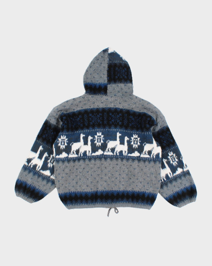 Ruminahui Wool Hooded Sweatshirt - S