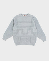 Vintage 80s Cooper Monsieur Knitted Sweatshirt - L