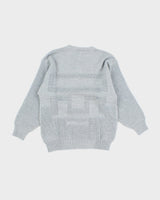 Vintage 80s Cooper Monsieur Knitted Sweatshirt - L