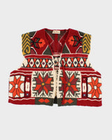 Penny Pull Red Mens Knitted Sweater - O/S