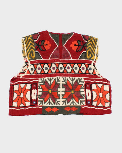 Penny Pull Red Mens Knitted Sweater - O/S