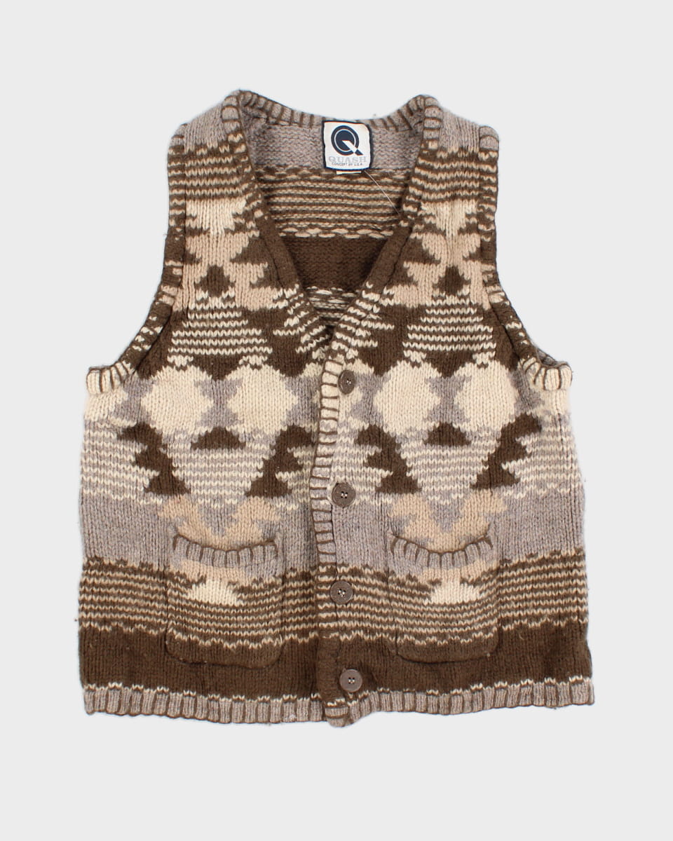 Vintage Quash Mens Sweater - S