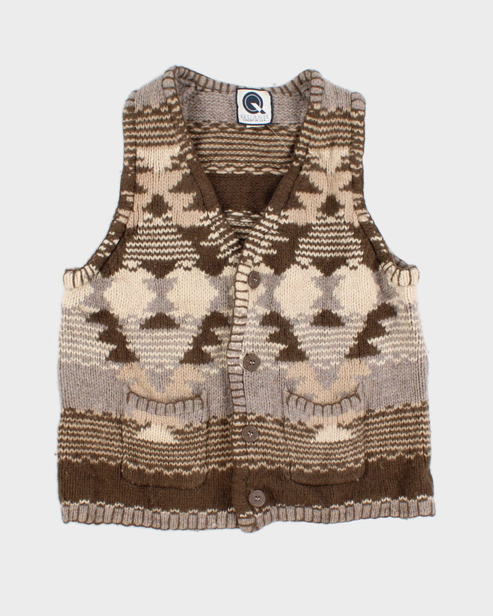 Vintage Quash Mens Sweater - S