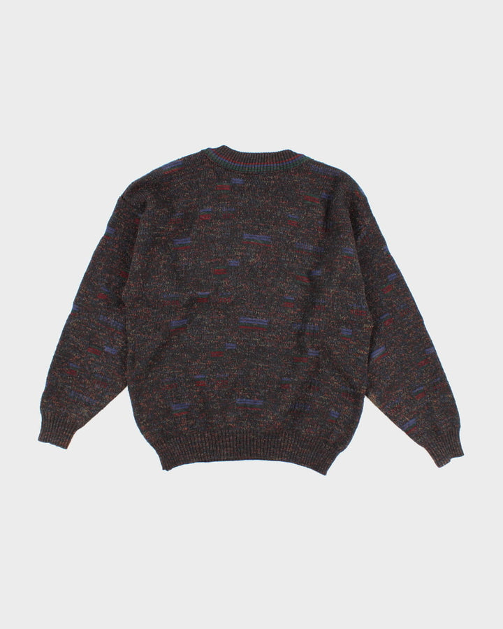 Vintage 90s London Fog Knit Jumper - L