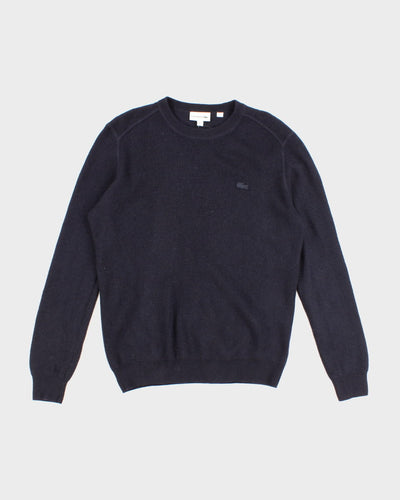2000's Lacoste Men's Wool Long Sleeve Knit Jumper - M