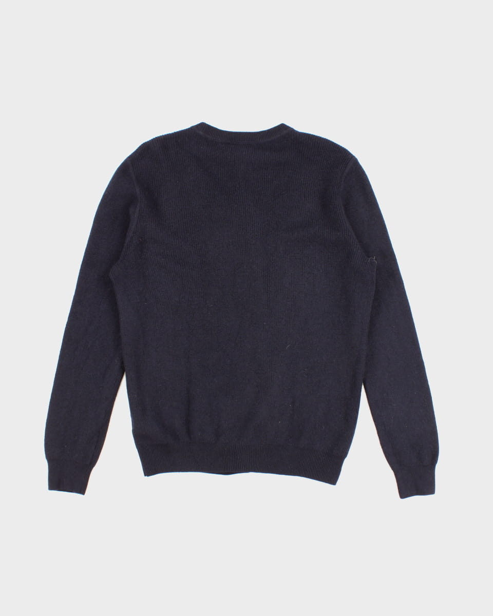 2000's Lacoste Men's Wool Long Sleeve Knit Jumper - M