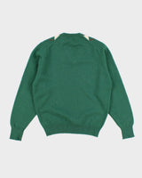 Vintage 90s Burberrys Lambswool Argyle Jumper - M