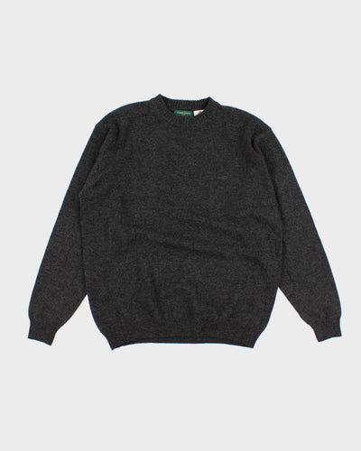 Vintage Crocodile Lambswool Jumper - XL