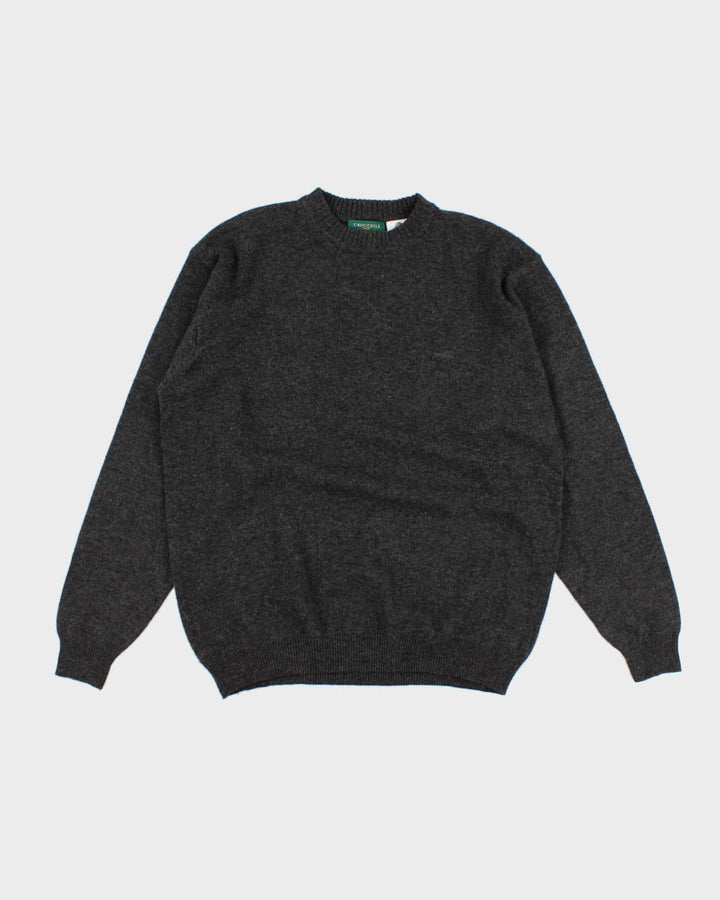 Vintage Crocodile Lambswool Jumper - XL