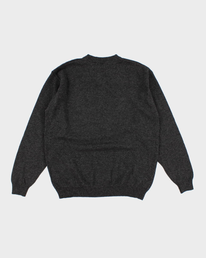 Vintage Crocodile Lambswool Jumper - XL